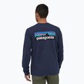 Férfi tekking hosszú ujjú Patagonia P-6 Logo Responsibili classic navy 2