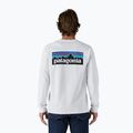 Férfi Patagonia P-6 Logo Responsibili Longsleeve fehér 2