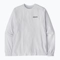 Férfi Patagonia P-6 Logo Responsibili Longsleeve fehér 3