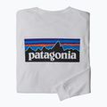 Férfi Patagonia P-6 Logo Responsibili Longsleeve fehér 4