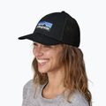 Patagonia P-6 Logo LoPro Trucker sapka fekete 7