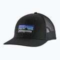 Baseball sapka Patagonia P-6 Logo Trucker black