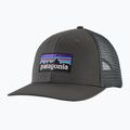 Patagonia P-6 Logo Trucker sapka szürke kovácsolt szürke