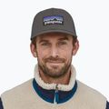 Patagonia P-6 Logo Trucker sapka szürke kovácsolt szürke 3