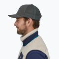 Patagonia P-6 Logo Trucker sapka szürke kovácsolt szürke 4