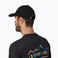 Patagonia P-6 Label Trad fekete baseballsapka 4
