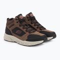 SKECHERS Oak Canyon Ironhide csokoládé férfi túracipő 4