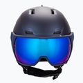 Női síbukósisak Salomon Icon Lt Visor tengerészkék L41199800 2