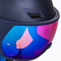 Női síbukósisak Salomon Icon Lt Visor tengerészkék L41199800 6