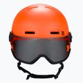 Gyermek síbukósisak Salomon Grom Visor Narancs L40836900 2