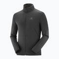 Férfi Salomon Outrack Full Zip Mid fleece pulóver fekete LC1369200
