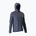 Férfi Salomon Outline FZ Hoodie fleece pulóver sötétkék LC1712100 5