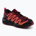 Salomon XA Pro V8 gyerek túrabakancs bordó L41613800