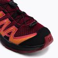 Salomon XA Pro V8 gyerek túrabakancs bordó L41613800 7