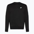 Férfi Nike Sportswear Club Fleece Crew fekete/fehér melegítőfelső