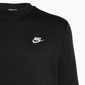 Férfi Nike Sportswear Club Fleece Crew fekete/fehér melegítőfelső 3