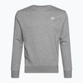 Férfi Nike Sportswear Club Fleece Crew sötétszürke szürke/fehér melegítőfelső