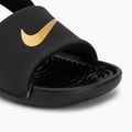 Gyerek papucsok Nike Coffee black/metallic gold 7