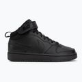 Gyerekcipők Nike Court Borough Mid 2 black/black/black 2