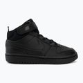 Gyermekcipő Nike Court Borough Mid 2 black/black/black 2