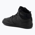 Gyermekcipő Nike Court Borough Mid 2 black/black/black 3