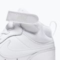 Gyermekcipő Nike Court Borough Mid 2 white/white/white 5