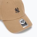 47 Márka MLB New York Yankees Base Runner sapka CLEAN UP khaki 3