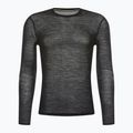 Férfi termoaktív pulóver Smartwool Intraknit Merino 200 Crew fekete/fehér