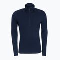 Férfi Smartwool Merino 250 alapréteg 1/4 Zip póló dobozos tengerészkék 16356-092-S