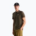 The North Face Tanken Polo férfi galléros póló new taupe green