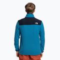 Férfi The North Face Homesafe Snap Neck Fleece Sweatshirt kék NF0A55HM49C1 4