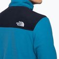 Férfi The North Face Homesafe Snap Neck Fleece Sweatshirt kék NF0A55HM49C1 7
