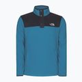 Férfi The North Face Homesafe Snap Neck Fleece Sweatshirt kék NF0A55HM49C1 9