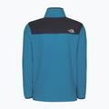 Férfi The North Face Homesafe Snap Neck Fleece Sweatshirt kék NF0A55HM49C1 10