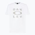 Férfi Oakley Bark Ellipse Tee fehér