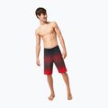 Oakley Fade Out RC 21" férfi úszónadrág fekete/piros FOA40370403H 4