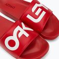 Oakley férfi B1B Slide 2.0 flip-flopok piros FOF100424465 7