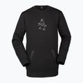 Volcom Let It Storm Crew férfi snowboard pulóver fekete G4652201-ART 3