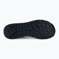 SKECHERS Uno Stand On Air női cipő fehér durabuck/navy/piros szegély/mesh 4