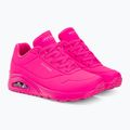 női cipő SKECHERS Uno Night Shades hot pink 5