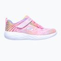 SKECHERS Go Run 600 Shimmer Speeder gyermek edzőcipő világos rózsaszín/multi 12