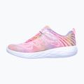 SKECHERS Go Run 600 Shimmer Speeder gyermek edzőcipő világos rózsaszín/multi 13