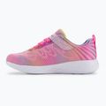 SKECHERS Go Run 600 Shimmer Speeder gyermek edzőcipő világos rózsaszín/multi 10