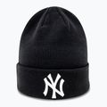 sapka New Era MLB Essential Cuff Beanie New York Yankees black