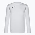 Férfi Nike Dri-FIT Park 20 Crew fehér/fekete/fekete hosszú ujjú labdarúgó cipő