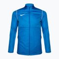 Férfi focidzseki Nike Park 20 Rain Jacket királykék/fehér/fehér