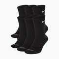 Férfi zokni Nike Everyday Plus Cushioned Crew 6 pairs black/white