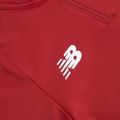 Gyermek labdarúgó pulóver New Balance Training 1/4 Zip kötött bordó NBEJT9035 3