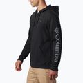 Férfi Columbia Logo Fleece Full Zip fleece pulóver fekete 1889164010 4