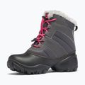 Columbia Rope Tow III WP Girl gyermek hócipő sötétszürke/hő rózsaszínű 13